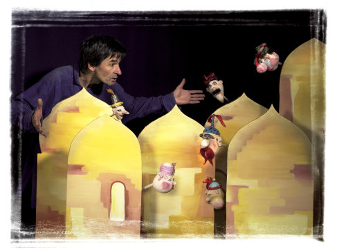 Das Figurentheater "Sack un‘ Pack" entführt Kinder ab 4 Jahren in das Reich von 1001 Nacht (Foto: Dieter Baum, Reichshof). Das Figurentheater "Sack un‘ Pack" entführt Kinder ab 4 Jahren in das Reich von 1001 Nacht (Foto: Dieter Baum, Reichshof).