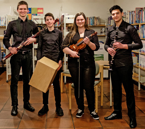 Die Zaatis Klezmer Band (Foto: I. Winkelströter) 
