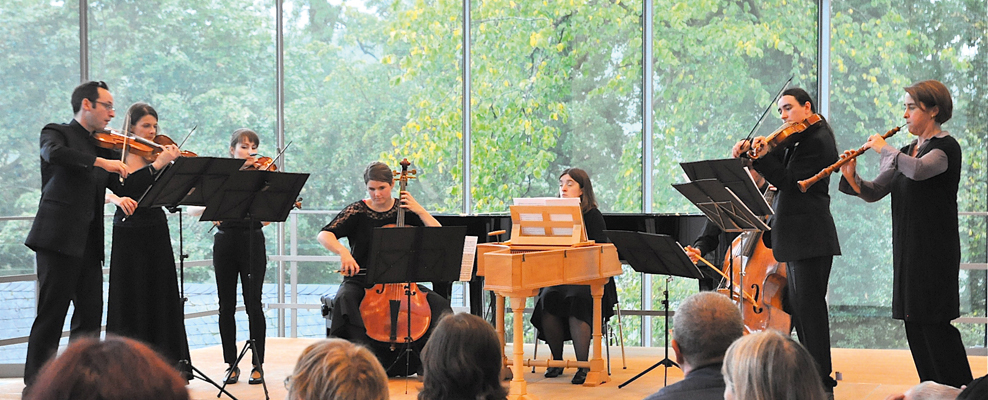 Konzert des Cölner Barockorchesters in der Neuen Orangerie; © Manfred Kasper