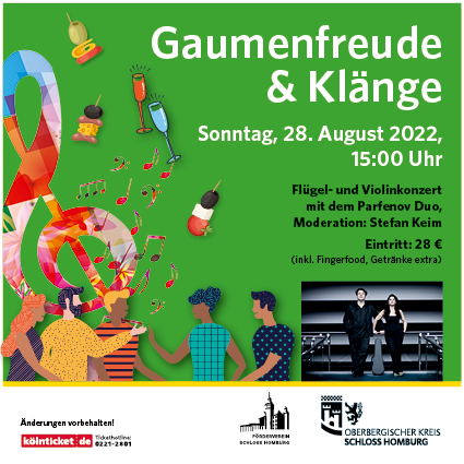 Gaumenfreude & Klänge mit dem Parfenov Duo